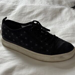 Mesh Black Designer Sneakers